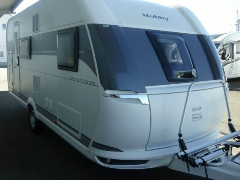 Wohnwagen Hobby 490 KMF excellent - das perfekte Familienmodell